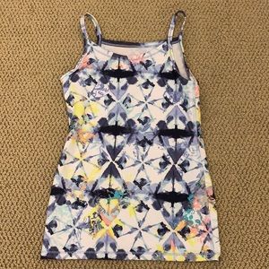 Ivivva cute pattern tank top!!